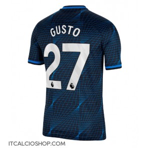 Chelsea Malo Gusto #27 Seconda Maglia 2023-24 Manica Corta